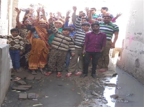 Todi Singh performed on waterlogging in Nauhre
